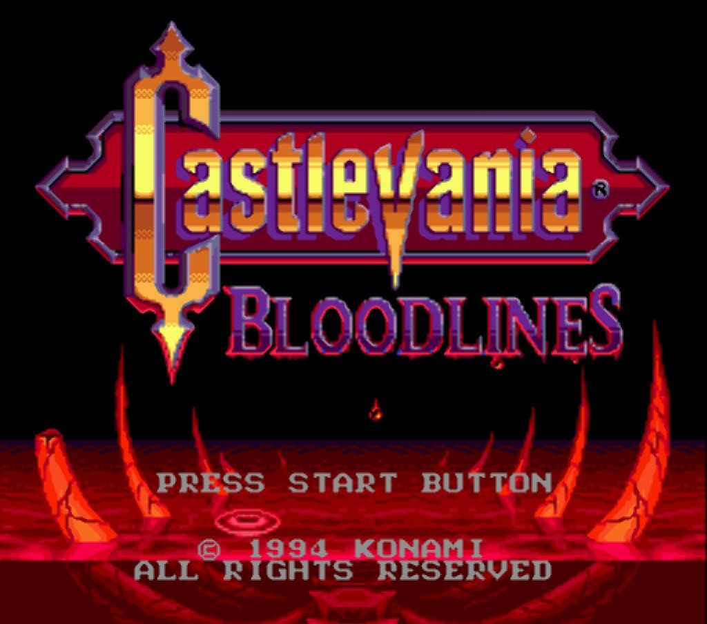 CASTLEVANIA BLOODLINES 1