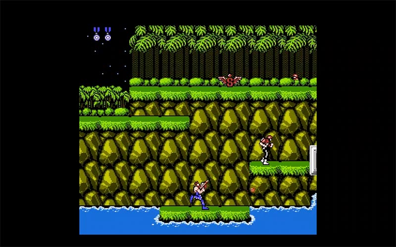 Contra game da Konami para NES