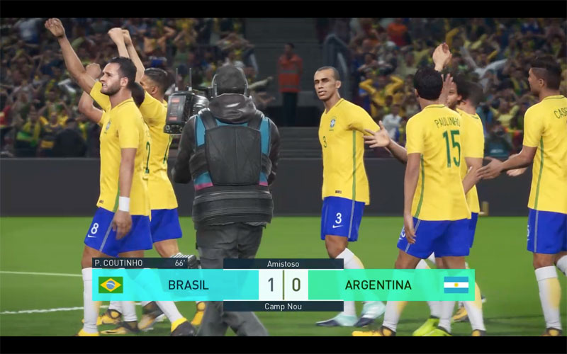 Confira os times brasileiros presentes em FIFA 18 e PES 2018