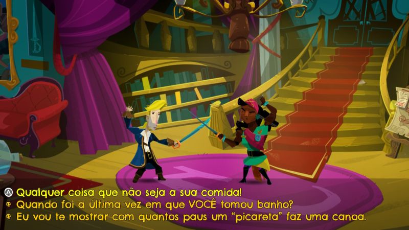 Cartão de jogo para Nintendo Switch, Retornar para Monkey Island