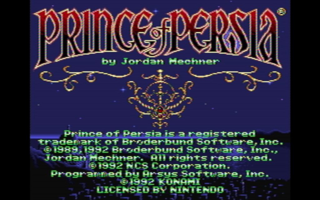 Prince of persia PC